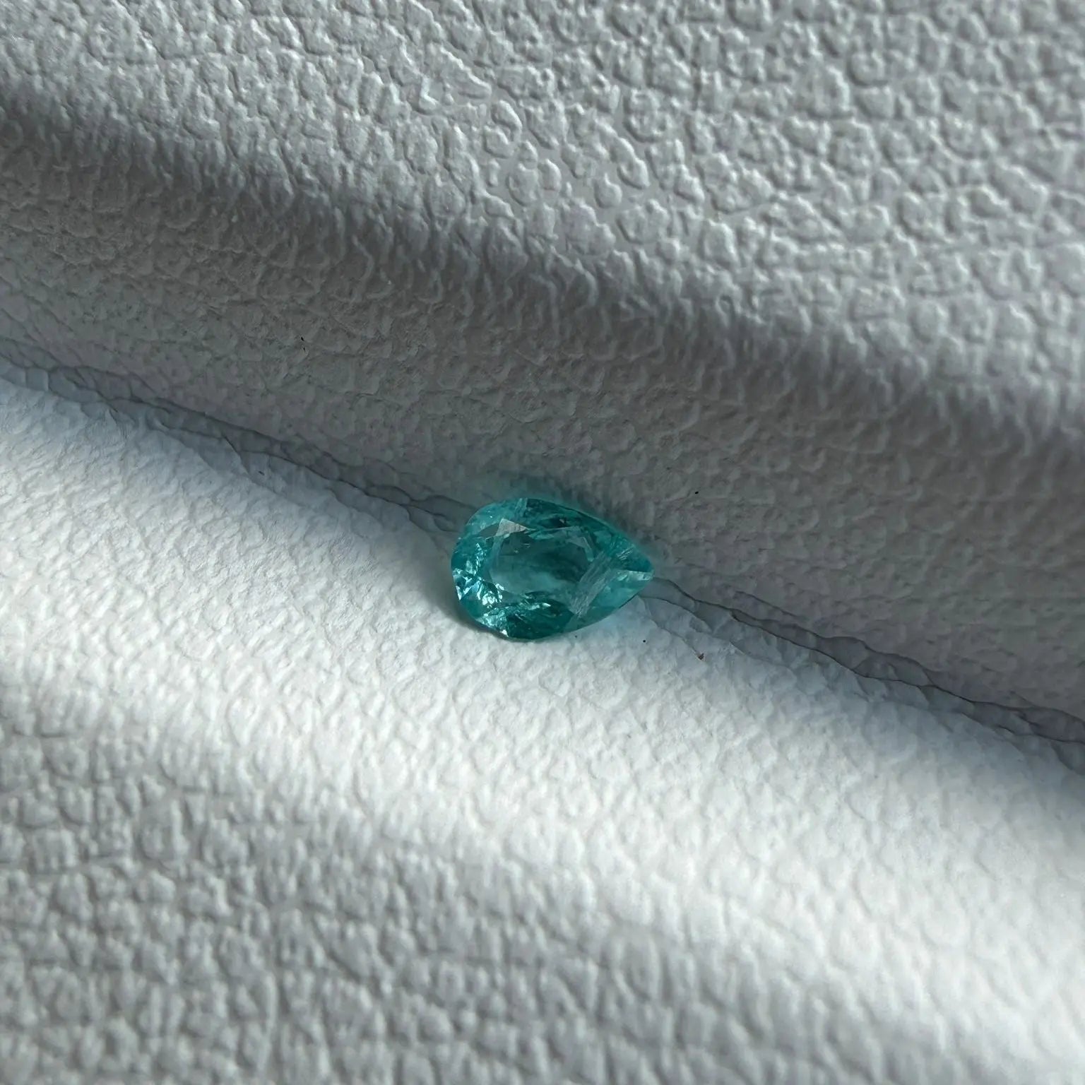 Tourmaline Paraiba Naturelle – 0.09 ct – Bleu Néon mael-gems