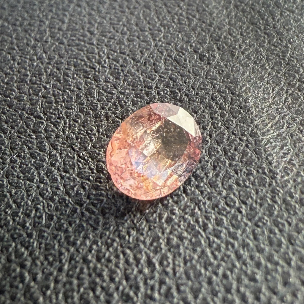SAPHIR VERNEUIL PADPARADSCHA 10 mm qualité joaillerie